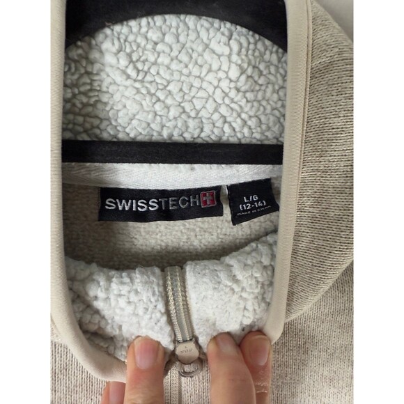 Swiss Tech Women’s Sweater Fleece Jacket Large - Picture 4 of 5